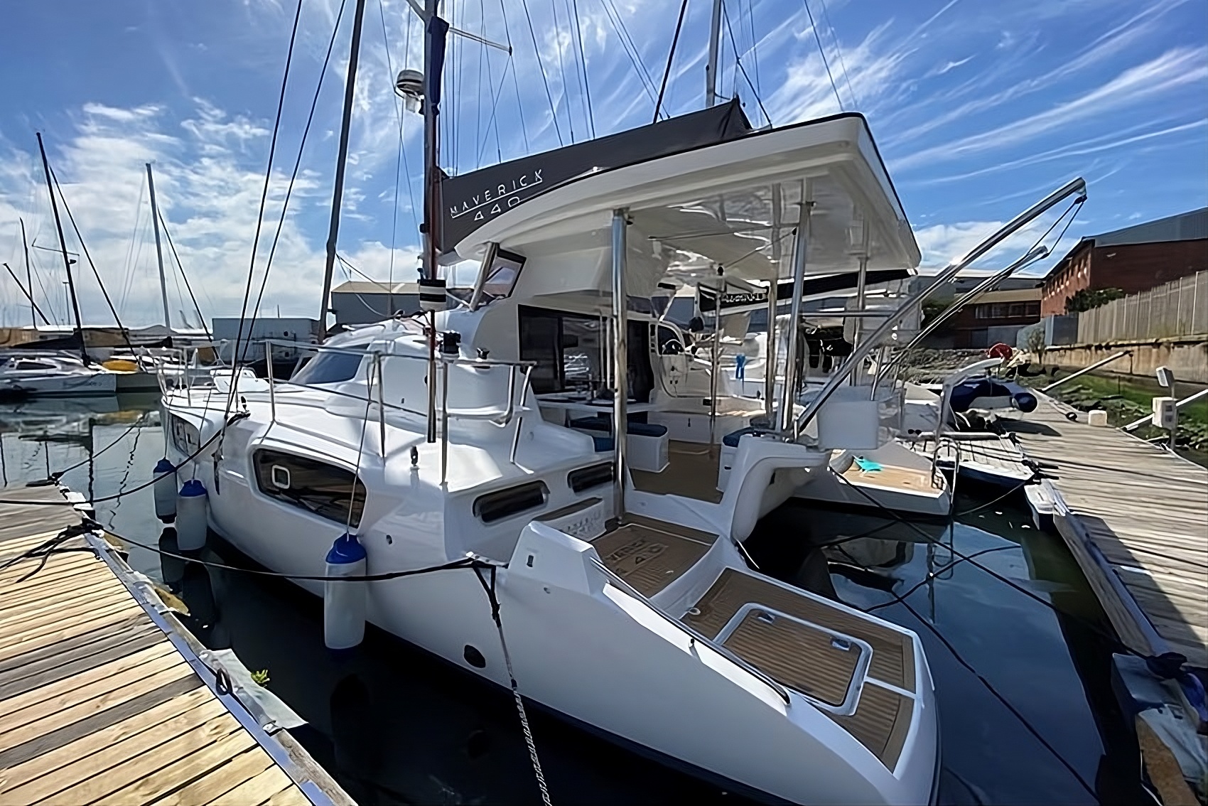Maverick 440 catamaran for sale